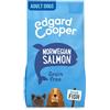 Edgard&Cooper Adult Salmone Norvegese GF 7 kg.