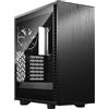 Fractal Design Define 7 Compact Black Brushed Aluminum/Steel ATX Compact Silent Tempered Glass Window Mid Tower Computer Case, (FD-C-DEF7C-03)