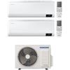 Samsung Clima Dualsplit 9000 BTU + 12000 BTU - AJ040TXJ2KG/EU + AR09TXFCAWKNEU + AR12BXFCAWKNEU