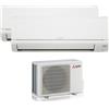 MITSUBISHI CLIMA Mitsubishi Electric Clima Dualsplit 9000 BTU + 12000 BTU - MXZ-2HA40VF2-E1 + MSZ-DW25 + MSZ-DW35