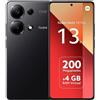 XIAOMI REDMI NOTE 13 PRO LTE 4G DUALSIM 512GB 12GB RAM BLACK GARANZIA ITALIA NO BRAND