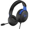 Subsonic - Cuffie da gioco Astra per PS5 PS4 PC Xbox, altoparlanti da 40 mm, Cuffie gaming con microfono inclinabile, controllo del volume integrato e pulsante mute - Nero e blu