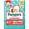 Pampers baby dry pannolino mutandina maxi small pack 16 pezzi