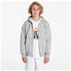 Nike Felpa Nike Solo Swoosh Men's Full-Zip Hoodie Dark Grey Heather/ White M