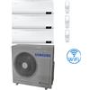 Samsung Climatizzatore Condizionatore Samsung Windfree Elite R32 Wifi Trial Split Inverter 9000 + 12000 + 12000 BTU con U.E. AJ068TXJ3KG/EU NOVITÁ Classe A++/A+