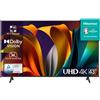 Hisense Smart TV 43" 4K Ultra HD 43A6N
