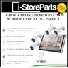WIBY KIT VIDEOSORVEGLIANZA 4 TELECAMERE 3MP WIFI NVR 1TB HDD IP MONITOR INTEGRATO