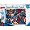 Ravensburger Puzzle 100 Pezzi XXL Captain America di Ravensburger
