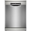 Bosch SMS6ZCI10E Serie 6, Lavastoviglie da libera installazione, PerfectDry, consumi ridotti, Home Connect, Diagnostica da remoto, Assistente al lavaggio Acciaio, 60cm