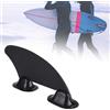 Cocoarm Kayak Fin Kayak Skeg Tracking Fin Tavola da Surf Pinna Pinne Integrate Punti di Attacco Pinne per Tavola da Surf Accessori di Ricambio per Tavola, Kayak Gonfiabile,