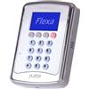 15.948 Tastiera Flexa bianca con cornice cromata - Combivox