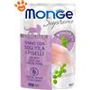 Monge Cat Supreme Adult Sterilised Tonno con Sogliola e Piselli - Confezione da 80 Gr