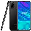 Ulefone Android 10 Smartphone Offerta Ulefone NOTE 9P, 6,52 Cellulare 16MP Quad Camera, Octa-Core 4GB + 64GB, 3 slot Per Schede, Dual SIM, Batteria 4500mAh OTG, Sblocco Viso+Impronta Digitale GPS Nero