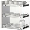 Ristosubito Scaldatazze CLN 3 livelli Modello CCT3N