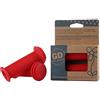 GD Grip Division®, Impugnature di sicurezza per manubri, senza ftalati, Colore: rosso, 100 x 43 mm