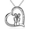 YFN Sorella - Collana in Argento Sterling Sempre Mia Sorella, Per Sempre La Mia Amica con Ciondolo, Regalo di Compleanno per Sorelle