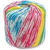 jiuzcare Rainbow Sfumato Filato Cotone Per Uncinetto Filo Grosso Gomitoli Di Filato Yarn Per Vestiti, Cappelli, Borse, Giocattoli Per Bambini [133M, 45# Neon]