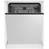 Beko b300 Lavastoviglie a scomparsa totale 60 cm, Classe D, 45dBA, 15 coperti, 6 programmi