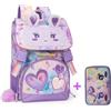 Zaino Estensibile Big Mofu Mofu Rabbit + Astuccio 3 Zip Con Corredo Mofu Mofu