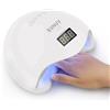 openspaceshop LAMPADA 48W RICOSTRUZIONE UNGHIE NAIL ART UV LED DISPLAY TIMER