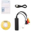 Yuehuamech Video Grabber USB 2.0 Dispositivo di acquisizione audio USB Convertitore di acquisizione video da VHS a convertitore digitale Adattatore video Audio Video Digitalizza Convertitore