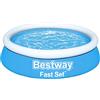 Bestway 57392-4 Piscina gonfiabile Fast Set Rotonda da 183x51 cm