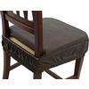 Zucchissime EGIDIOSRL Set 6 Cuscini + Omaggio EGIDIO (Strofinaccio Digitale NAPOLI PIERRE CARDIN O POUF CONTENITORE DIGITALE) Coprisedia Sfoderabile Imbottiti Con Molla (Misura 40x40 cm) (Grigio Scuro)