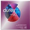 Durex Surprise Love Mix Preservativi Assortiti 40 Pz Ultra Sottile Extra Lubrificato Fragola Con Rilievi E Nervature Per Lei Dots And Lines Stimolante X Lei Pacco Grande
