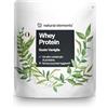 natural elements Polvere Whey Protein - vaniglia - 1 kg - 24 g di proteine per porzione - per il tuo sviluppo muscolare, ad alto dosaggio - prodotto e testato in laboratorio in Germania