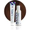 Pop Italy Soielixir Tinta Permanente per Capelli in crema SENZA Resorcina, Parafenilendiammina e Ammoniaca 93 Colori - 100 ml - (Pack Tinta + Ossigeno 20 vol. - 6/44 Biondo Scuro Rame Intenso)