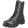 Remonte D2278, Anfibi Donna, Nero 01, 38 EU
