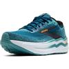 Brooks Ghost Max 2, Sneaker Uomo, Moroccan Blue Aqua Orange Pop, 42 EU