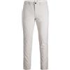 JACK & JONES Jpstmarco Jjdave Linen Fr Pantaloni in Lino, White Pepper, 33W x 34L Uomo