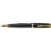 Diplomat - Excellence A2 - Stilografica in Acciaio Inox - Medio - Laccato Nero & Oro - Resistente ed Elegante - High End - Garanzia 5 anni, D40203025