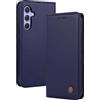 HHUIWIND Cover Compatibile con Samsung Galaxy A54 5G (6.4),Custodia a Libro Flip Caso in PU Pelle Premium Magnetica Portafoglio per Samsung Galaxy A54 5G - Blu