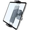 Lucrave Supporto da Parete per Tablet e iPad in Alluminio, Regolabile con Rotazione a 360°, Compatibile con iPad Pro/Mini, Galaxy Tab, Surface Pro