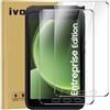 iVoler 2 Pezzi Vetro Temperato per Samsung Galaxy Tab Active 5 / Samsung Galaxy Tab Active 3, Pellicola Protettiva Protezione Schermo Anti Graffio, Durezza 9H, Anti-Impronte, HD Chiaro