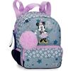 Disney Minnie Style Zaino da passeggio blu 19x23x8 cm Poliestere 3,5L