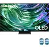 Samsung TV OLED 4K 77" QE77S90DAEXZT Smart TV Wi-Fi Graphite Black 2024, Processore NQ4 AI GEN2, Self-illuminating pixels, Laser Slim Design, Dolby Atmos GARANZIA ITALIA