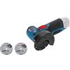 Bosch Professional 06019F2000 System GWS 12 V-76 Cordless Angle Grinder (Three C