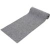 Casatessile Tappeto passatoia corsia Cucina Ingresso Oscar Largo 50 cm. Materiale Antisfilo e Fondo in Gomma Antiscivolo - Grigio, 180 cm.