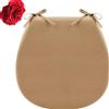 uyeoco Cuscini Sedie Cucina Ovali, Cuscini per Sedie Cucina Lavabile Fodere Coprisedia Copertura Staccabile, Anti-Deformazione Cuscini (Color : 5#, Size : 40x40cm)