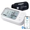 OMRON X7 Smart AFib Misuratore di Pressione da Braccio | Screening dell'AFib con ogni controllo della pressione sanguigna a casa | Validato clinicamente | 2 Utenti | Bracciale Intelli Wrap 22-42cm