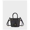 Le Carrie Petra borsa secchiello bucket, pelle nero 142P-MC-280-LEA.BLACK