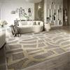 Villeroy & Boch Tappeto a pelo corto, Therese, moderno per soggiorno, camera da letto, sala da pranzo, grigio naturale, beige, 160 x 230 cm