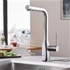 Grohe Essence rubinetto da cucina, estraibile, orientabile, 30270000, Essence cromo [Rubinetteria da Cucina > Rubinetti da Cucina]