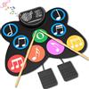 Clordeal BATTERIA ELETTRONICA PER BAMBINI | 9 Pad, 3 Toms, 2 Crash, 1 Hi-hat, 1 Ride, 1 Snare, 1 Bass Drum, 7 Timbri, 10 Demo, 9 Ritmi | BATTERIA PER BAMBINI