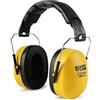 GREEN DEVIL Paraorecchie con SNR 32 dB pieghevole paraorecchie passivo per tiro, macchina da costruzione, lavoro, protezione dal rumore professionale, cuffie regolabili, Nero, Taglia unica