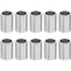 PATIKIL M6 Distanziali in Acciaio Inossidabile, 10pz Distanziatore Metallico Acciaio Inossidabile 6,1mm ID x 8mm OD x 12mm L Stainless Steel Spacer Vite Rotondo per 1/4 M6 Bulloni a Vite
