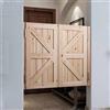 COZLMHJ Porte a battente per bar, porta a battente per interni in legno massello, porte a battente per saloon bar, porta a battente per interni (80 x 90 cm)